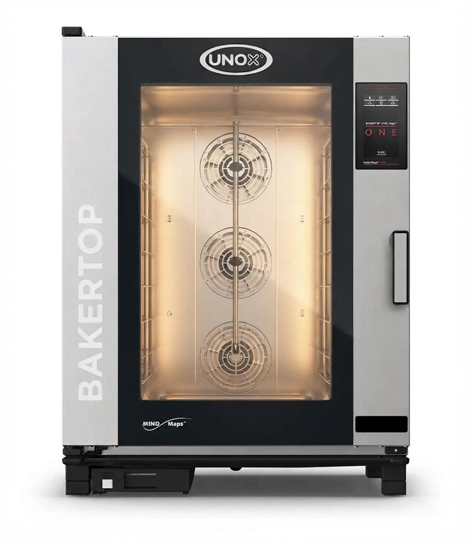 فرن كومبي احترافي 10 صواني 600×400 UNOX BAKERTOP MIND.Maps™ ONE XEBC-10EU-E1RM