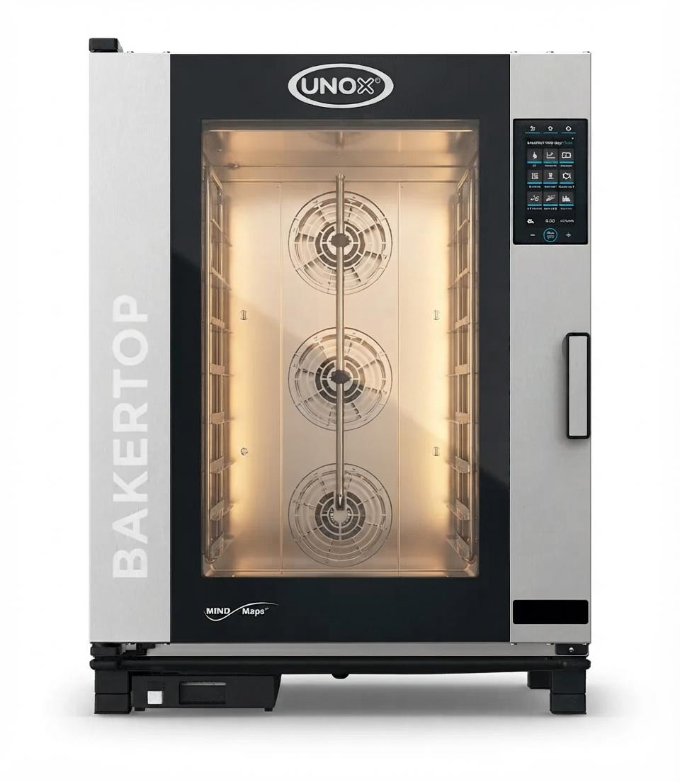 فرن كومبي 10 صواني 600×400 بتنظيف ذاتي UNOX BAKERTOP MIND.Maps™ PLUS XEBC-10EU-EPRM