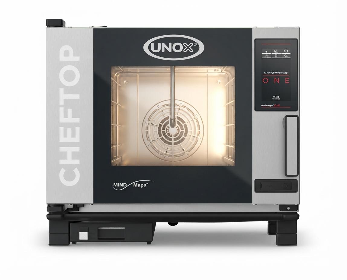 فرن كومبي احترافي 5 صواني GN 1/1 UNOX CHEFTOP MIND.Maps™ ONE XEVC-0511-E1RM