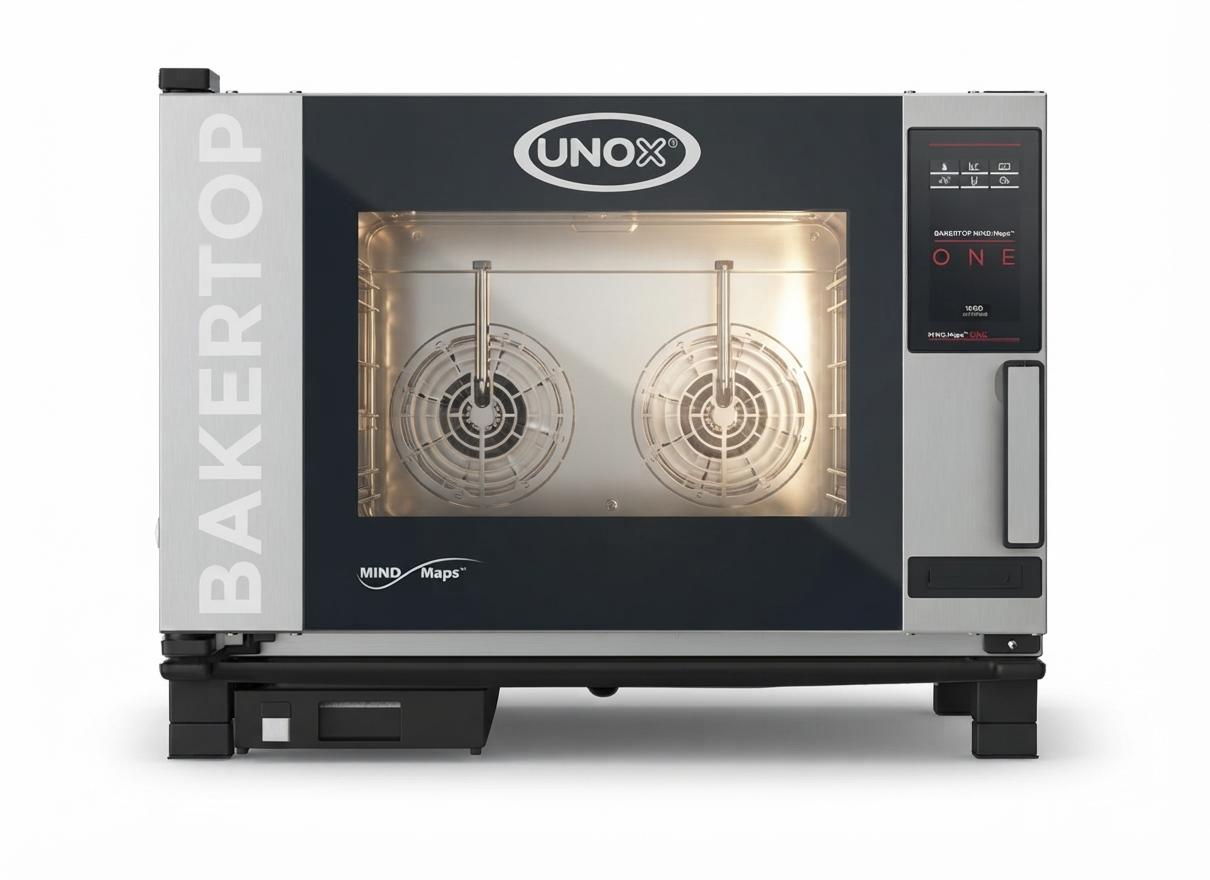فرن كومبي احترافي 6 صواني 600×400 UNOX BAKERTOP MIND.Maps™ ONE XEBC-06EU-E1RM