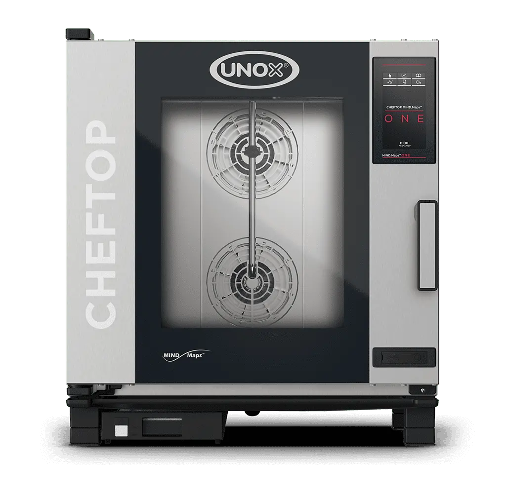 فرن كومبي احترافي 7 صواني GN 1/1 UNOX CHEFTOP MIND.Maps™ ONE XEVC-0711-E1RM